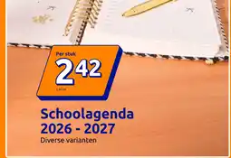 Action Schoolagenda 2026 - 2027 aanbieding