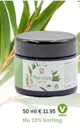 De Rode Pilaren Teatree Australian Care aanbieding