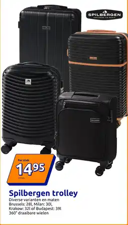 Action Spilbergen trolley aanbieding