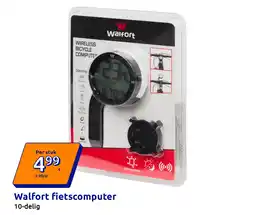 Action Walfort fietscomputer aanbieding