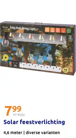 Action Solar feestverlichting aanbieding