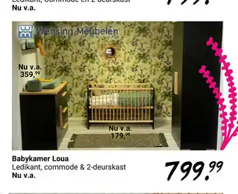 Van Asten BabySuperstore Babykamer Loua aanbieding