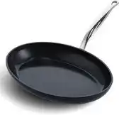 Bol.com GreenPan Barcelona Pro vispan - 33x23cm- ovaal - PFAS-vrij aanbieding