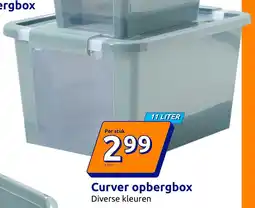 Action Curver opbergbox aanbieding