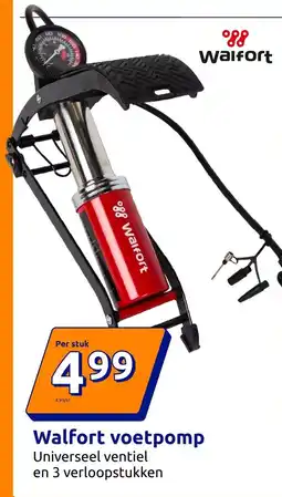 Action Walfort voetpomp aanbieding
