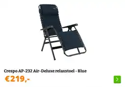 Obelink Crespo AP-232 Air-Deluxe relaxstoel - Blue aanbieding