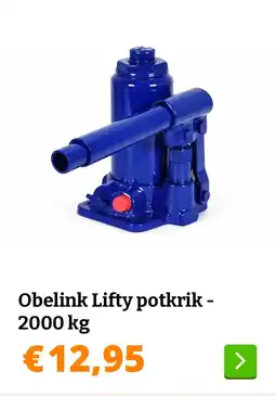 Obelink Obelink Lifty potkrik - 2000 kg aanbieding