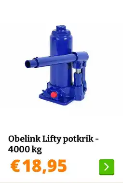 Obelink Obelink Lifty potkrik - 4000 kg aanbieding