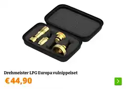 Obelink Drehmeister LPG Europa vulnippelset aanbieding