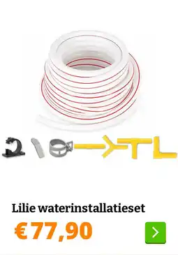 Obelink Lilie waterinstallatieset aanbieding