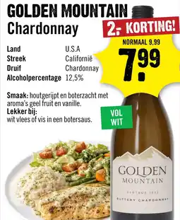 Dirck 3 Golden Mountain Buttery Chardonnay 75 cl aanbieding