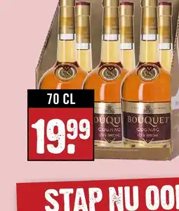 Dirck 3 Bouquet V.S. Cognac 70 cl aanbieding