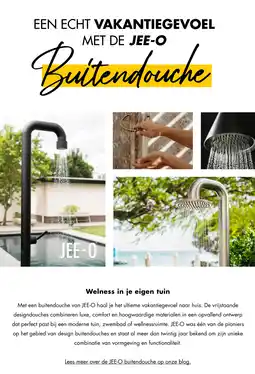 Bouwhof Lees meer over de JEE-O buitendouche op onze blog aanbieding