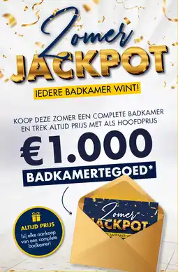Bouwhof Zomer Jackpot Iedere Badkamer Wint! aanbieding