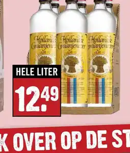 Dirck 3 De Zeven Granen Hollandse Graanjenever HELE LITER aanbieding