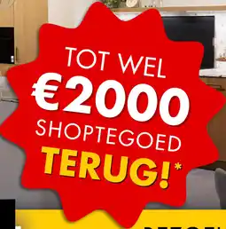 Bouwhof Tot wel €2000 shoptegoed terug! aanbieding