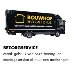 Bouwhof Bezorgservice aanbieding