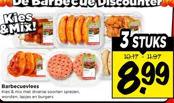 Vomar Voordeelmarkt Barbecuevlees aanbieding