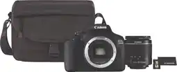 MediaMarkt Canon Eos 2000d + Ef-s 18-55 Dc Sb130-cameratas 16gb aanbieding