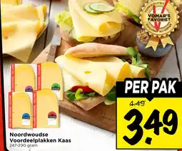 Vomar Voordeelmarkt Noordwoudse voordeelplakken kaas aanbieding