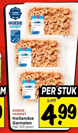 Vomar Voordeelmarkt Goede vangst hollandse garnalen aanbieding