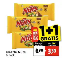 Vomar Voordeelmarkt Nestlé Nuts aanbieding