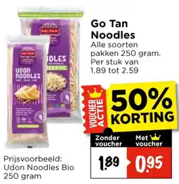 Vomar Voordeelmarkt Go tan noodles aanbieding