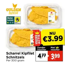 Vomar Voordeelmarkt Scharrel kipfilet schnitzels aanbieding