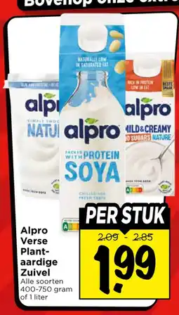 Vomar Voordeelmarkt Alpro verse plantaardige zuivel aanbieding
