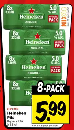 Vomar Voordeelmarkt Heineken Pils aanbieding