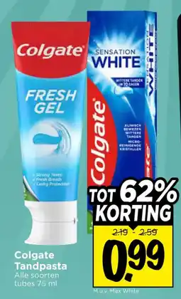 Vomar Voordeelmarkt Colgate Tandpasta aanbieding