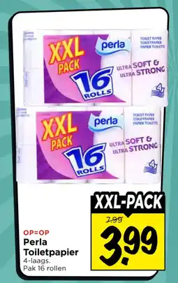Vomar Voordeelmarkt Perla toiletpapier aanbieding