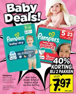 Vomar Voordeelmarkt Pampers aanbieding