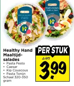 Vomar Voordeelmarkt Healthy Hand Maaltijd salades aanbieding