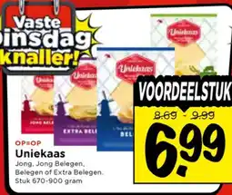 Vomar Voordeelmarkt Uniekaas aanbieding