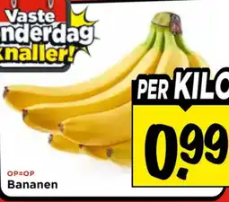 Vomar Voordeelmarkt Bananen aanbieding