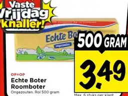 Vomar Voordeelmarkt Echte Boter Roomboter aanbieding