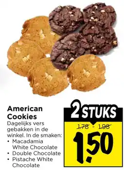 Vomar Voordeelmarkt American Cookies aanbieding