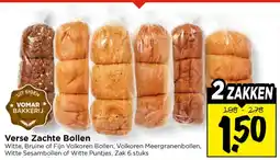 Vomar Voordeelmarkt Verse Zachte Bollen aanbieding