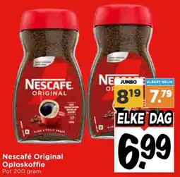Vomar Voordeelmarkt Nescafé original oploskoffie aanbieding