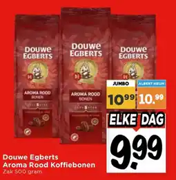 Vomar Voordeelmarkt Douwe egberts aroma rood koffiebonen aanbieding