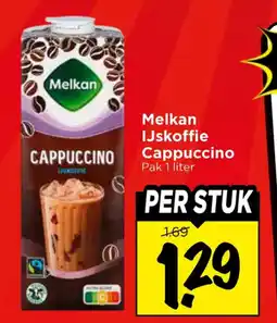Vomar Voordeelmarkt Melkan ijskoffie cappuccino aanbieding