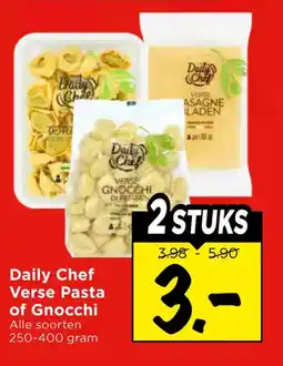 Vomar Voordeelmarkt Daily chef verse pasta of gnocchi aanbieding