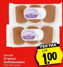 Vomar Voordeelmarkt G'woon koffiekoeken aanbieding
