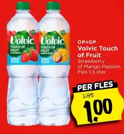 Vomar Voordeelmarkt Volvic touch of fruit aanbieding