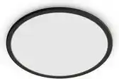 Bol.com Philips SuperSlim badkamer plafondlamp - zwart - rond - 18 W aanbieding