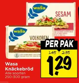 Vomar Voordeelmarkt Wasa knäckebröd aanbieding