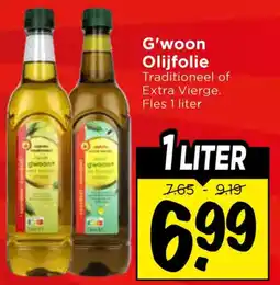Vomar Voordeelmarkt G'woon Olijfolie aanbieding