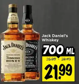 Vomar Voordeelmarkt Jack Daniel's Whiskey aanbieding
