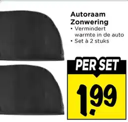 Vomar Voordeelmarkt Autoraam Zonwering aanbieding